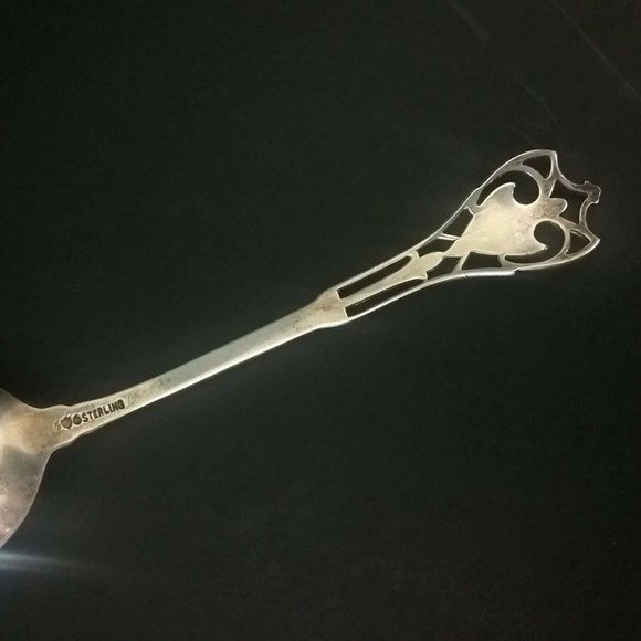 Vintage Austin Minnesota Sterling Silver Souvenir Spoon - Picture 11 of 11